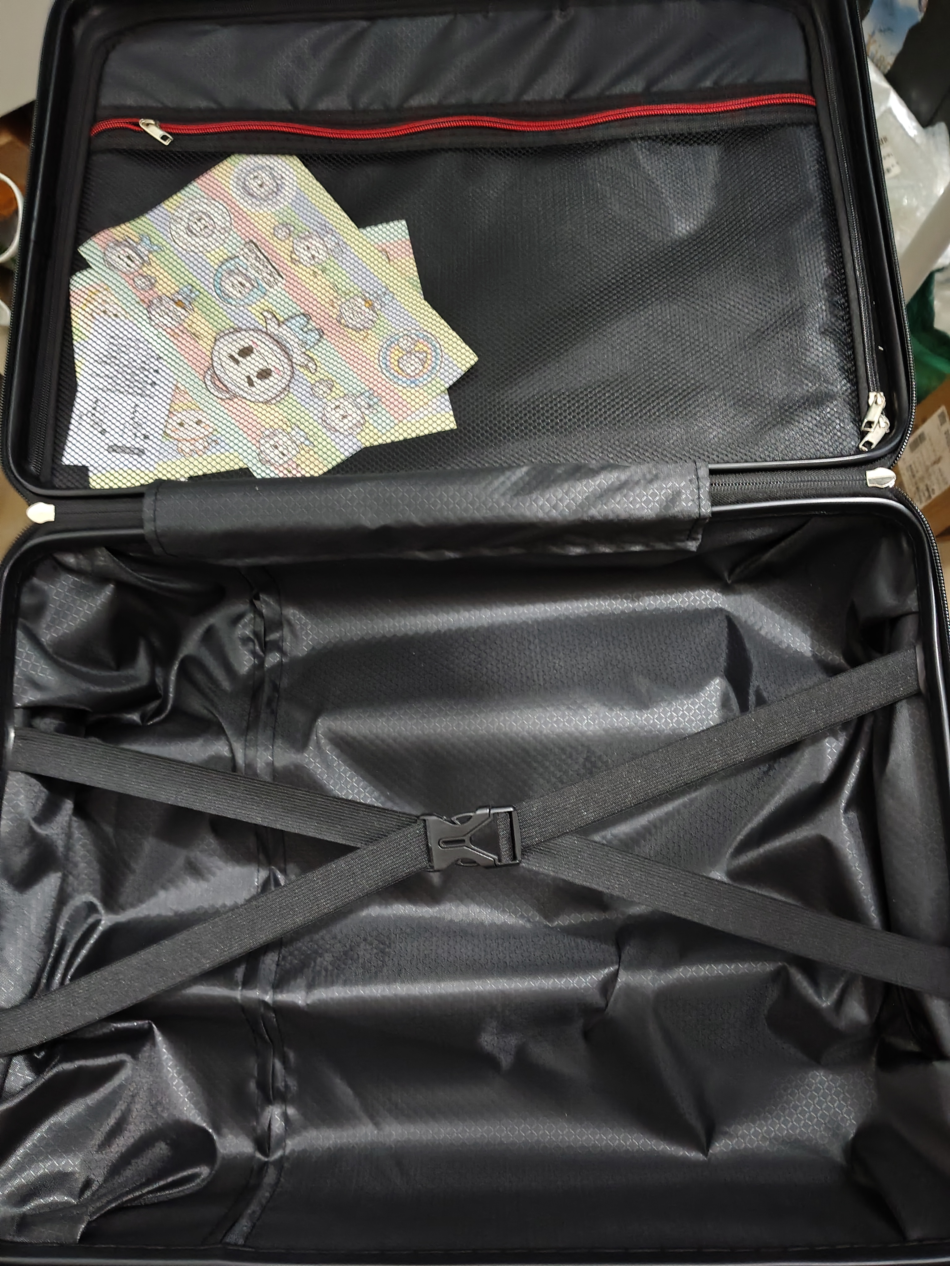SOO行李箱男万向轮拉杆箱耐磨抗摔20英寸A330旅行箱密码箱女商务黑色 实拍图