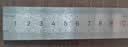 得力(deli)100cm不锈钢直尺 测量绘图刻度尺子 带公式换算表 办公用品  8460 实拍图