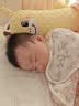 欧孕（OUYUN）婴儿防惊跳睡袋投降式宝宝襁褓巾包单夏季薄款花兔 L码 实拍图
