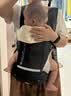 babycare腰凳婴儿背带3D透气面料单手操作解放双手0-36月卡斯尔灰 实拍图