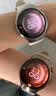 华为HUAWEI WATCH 5 42mm基础款不锈钢表壳金星白素皮复合表带X-TAP智感窗eSIM通话手表 实拍图