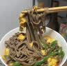 云山半荞麦面条40%荞麦面挂面0脂肪荞麦杂粮干拌面代餐粗粮面速食200g*8 实拍图