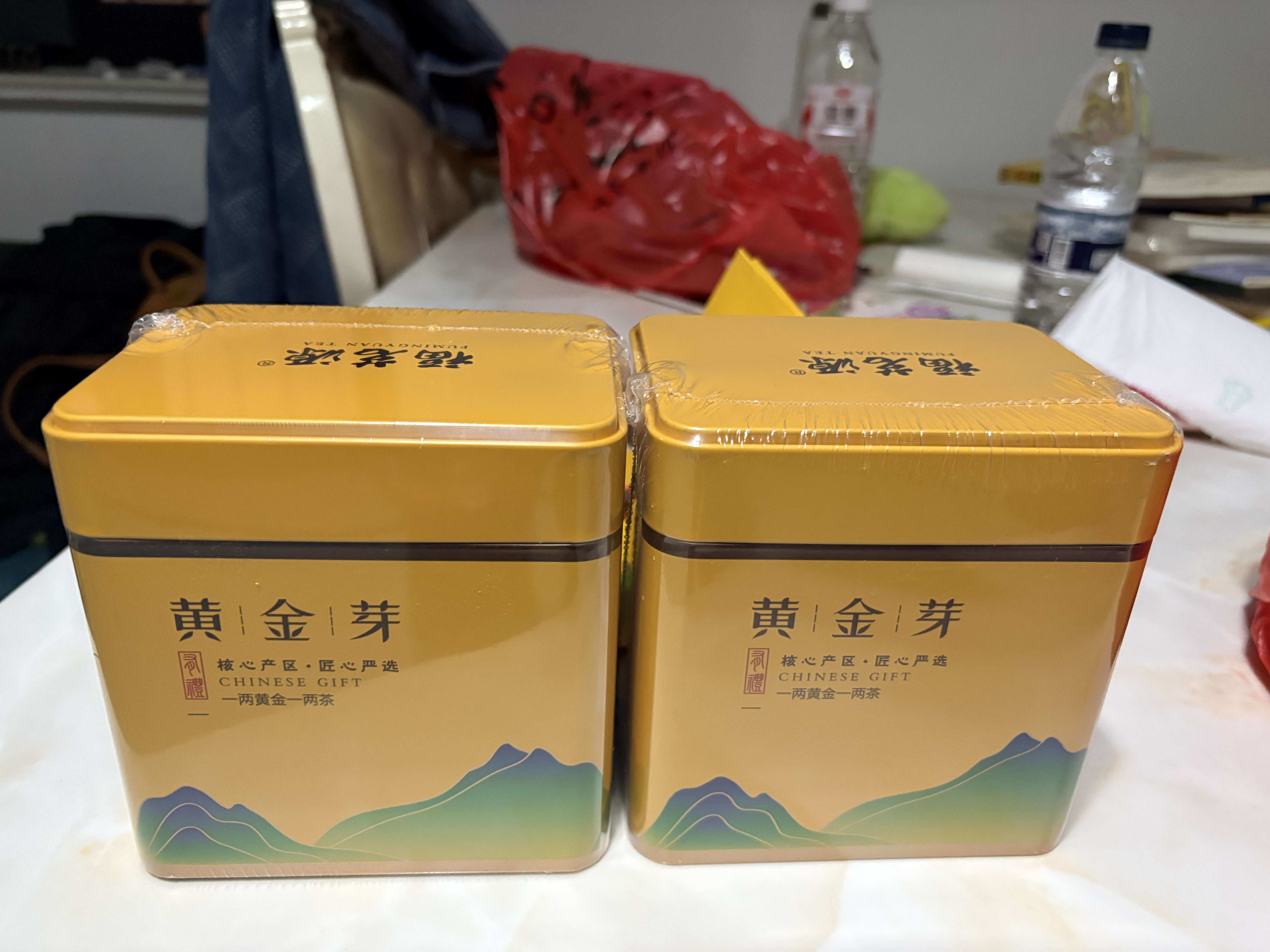 福茗源绿茶 安吉黄金芽奶白茶 特级明前2026新茶叶礼盒送长辈自己喝250g 实拍图