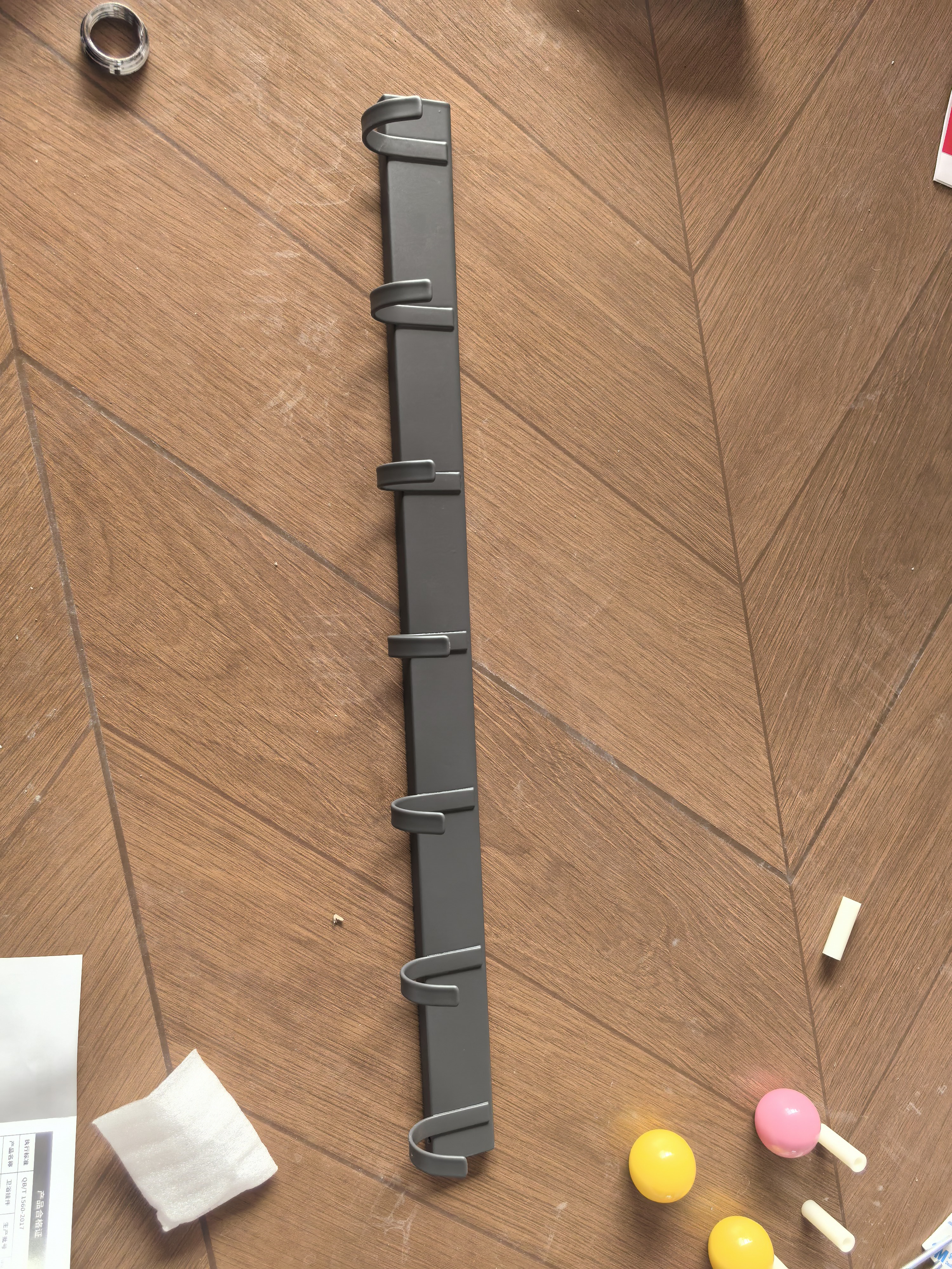百悍浴室门后吸盘挂钩超强粘力免打孔挂衣钩卫生间置物架强力吸盘稳固 实拍图