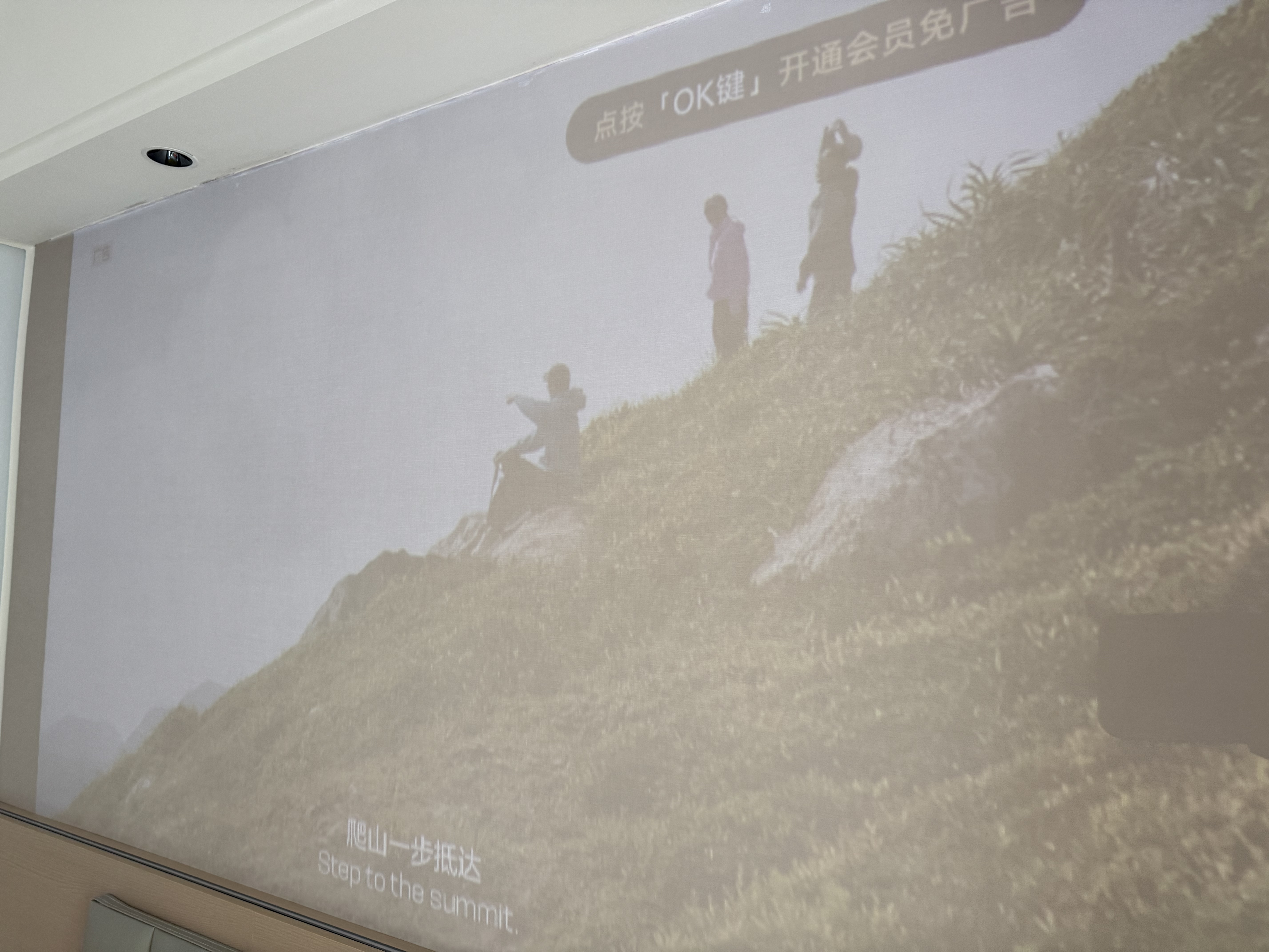 当贝Smart2 投影仪家用 高清便携云台投影机 千元智能家庭影院国家补贴（米家互联 氛围音响） 实拍图