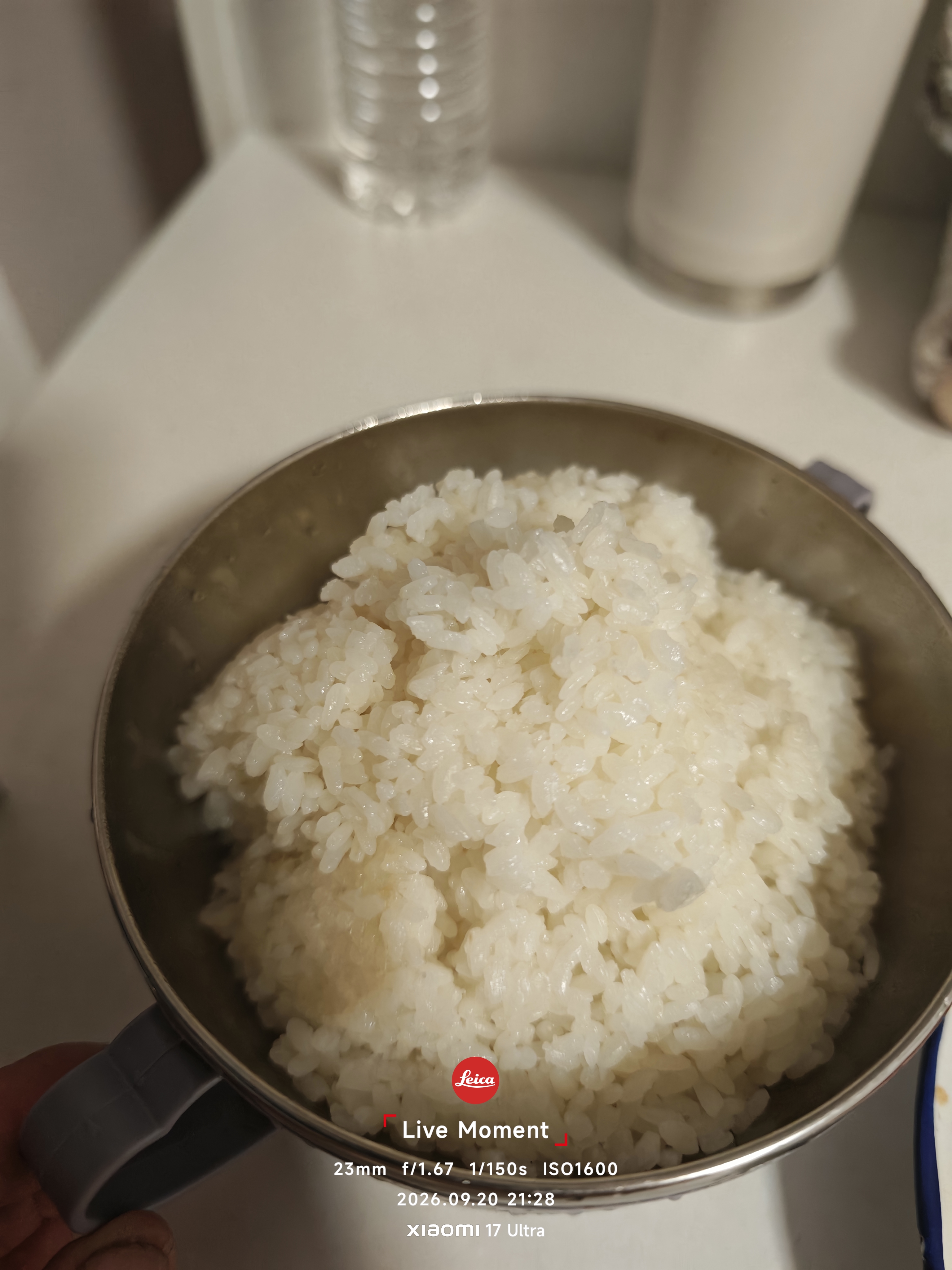 美的（Midea）电饭煲小型1-2-3人小容量1.2L迷你家用电饭锅白玉晶釜上盖可拆微压宿舍智能多功能锅JA122礼品团购 实拍图