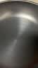美的（Midea）铁锅炒锅精铁健康0涂层不易粘圆底家用炒菜不生锈燃气凹面炉通用 实拍图
