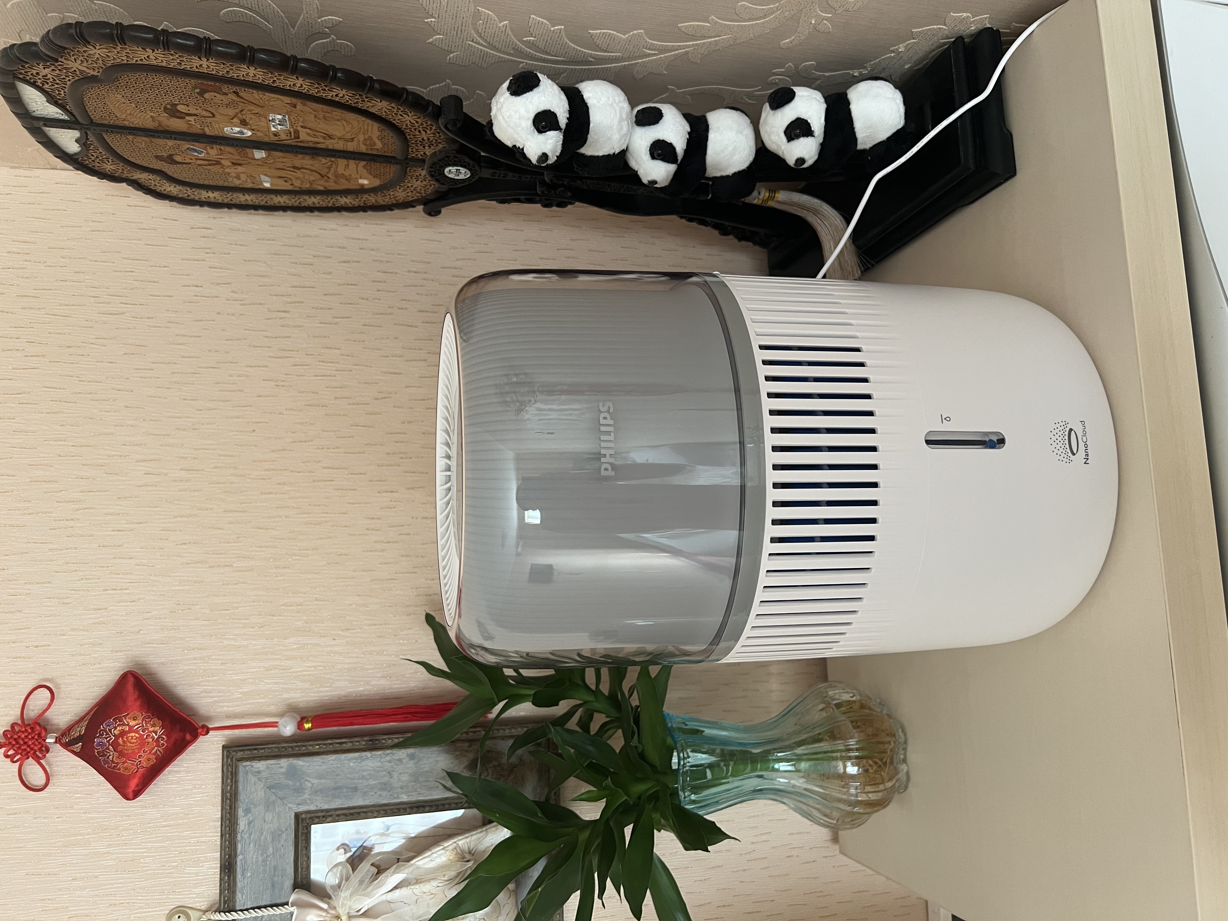 飞利浦（PHILIPS）加湿器家用卧室母婴专用静音除菌无雾空调加湿机鼻炎孕妇婴幼儿桌面大容量HU5710/10礼物 实拍图