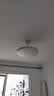 欧普照明（OPPLE）风扇灯遥控空调搭子照明Ra98餐厅卧室电风扇护眼低噪42寸 冰风白 实拍图