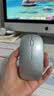 灵蛇(LINGSHE)M175充电无线蓝牙+2.4G双模款轻音鼠标 笔记本电脑  星空银 蓝牙+2.4G双模轻音版 实拍图