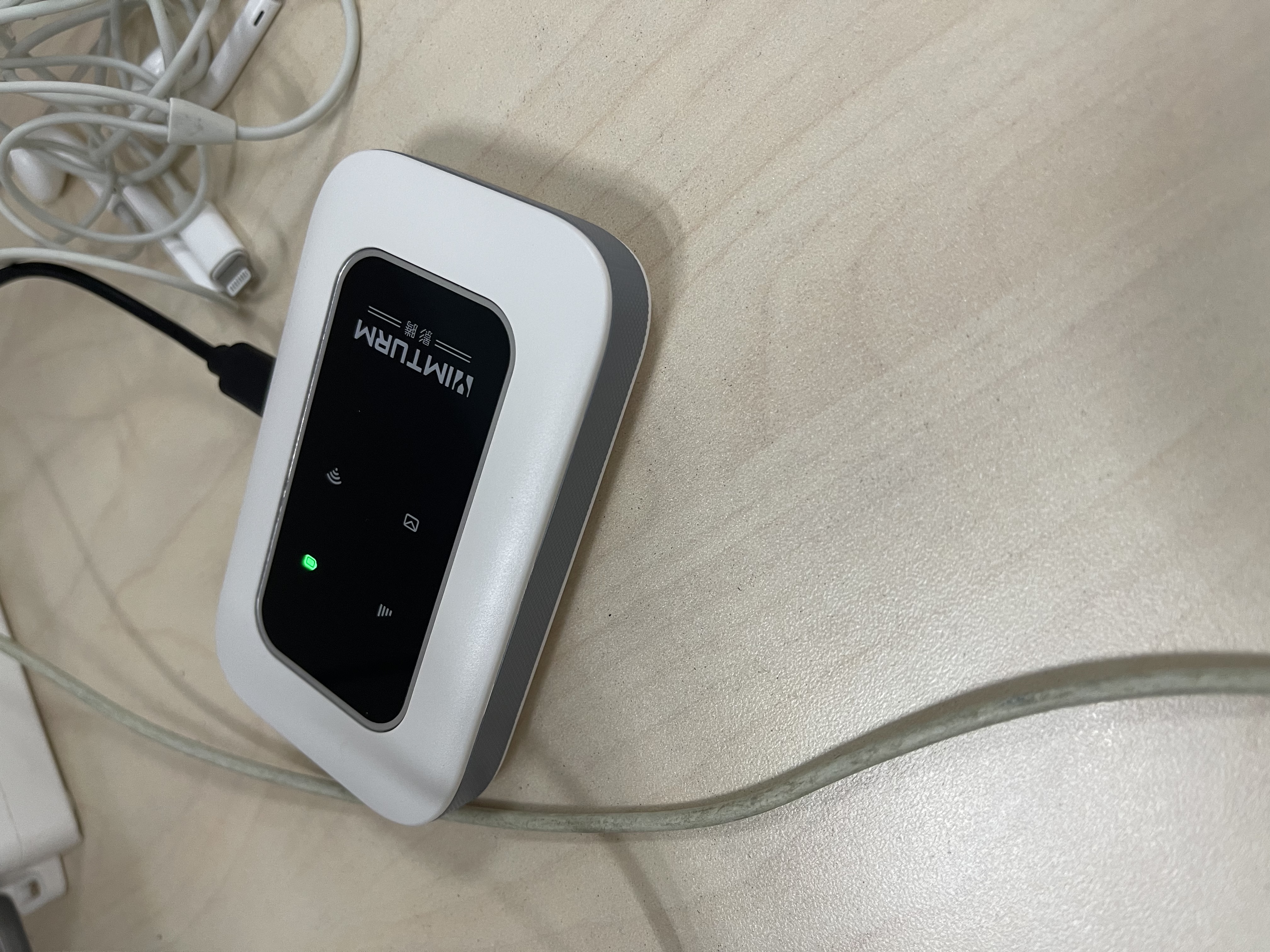 影腾随身wifi多网全国通用无线wi-fi6免插卡无限制大流量卡便携式网卡高速网络可上飞机高铁2026款5GHF 【多网通3000毫安充电款+白色】超长续航 实拍图