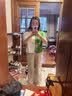 优衣库麻混纺舒适长裤/常规款女装/休闲裤26春夏新款482246 30 浅米色 L 实拍图