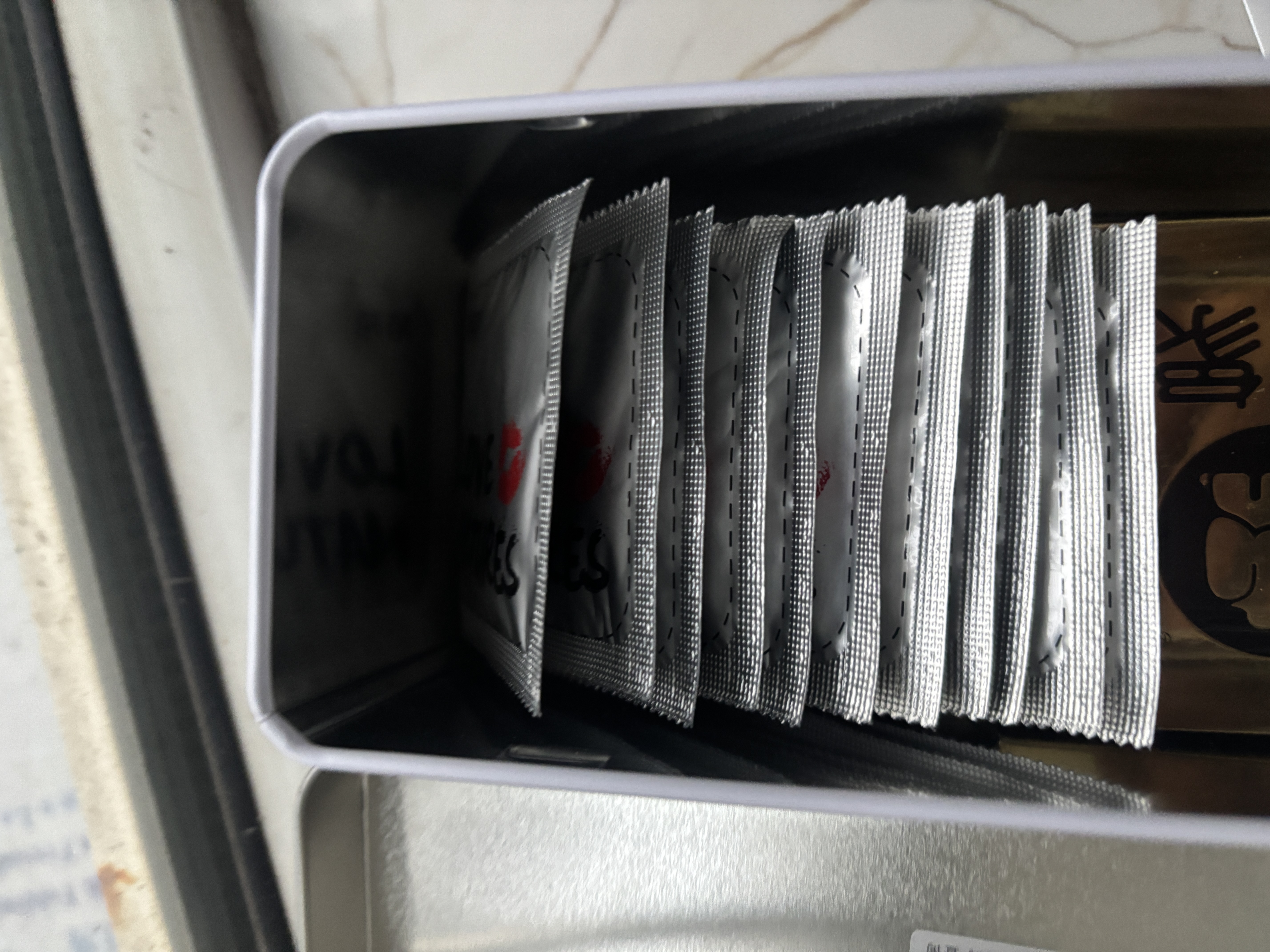 陌陌避孕套超薄003玻尿酸润滑持久60只白金2合1安全套套情趣计生用品 实拍图