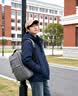 回力电脑包商务双肩包大容量通勤出差背包轻便17.3英寸笔记本行李背包 实拍图