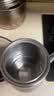 金灶（KAMJOVE） 茶艺专用泡茶烧水壶优雅长嘴电热水壶随手泡开水壶自动断电热水壶煮水壶家用1L 1L T-93（不锈钢色） 实拍图