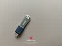 Sandisk闪迪128GB USB3.2 U盘 CZ74 读速高达400MB/s 金属高速u盘 安全加密 学习办公投标大容量优盘 实拍图