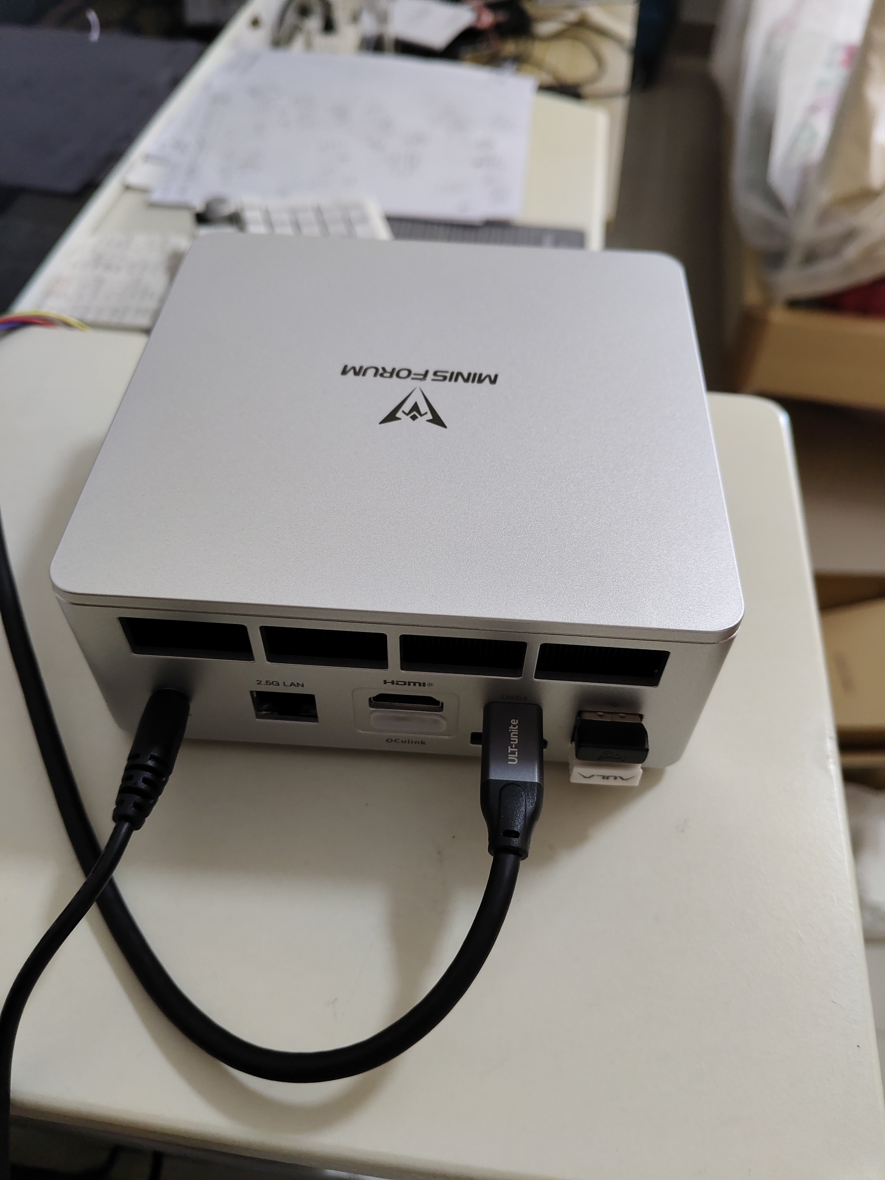 铭凡UM880Plus AMD锐龙R7-8845HS迷你主机高性能mini主机迷你电脑台式机游戏办公国家补贴15%  32G+1T 实拍图