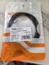 CABLE CREATIONCL0391-G 旋转弯头超6类网线CAT6A细线款10G万兆成品跳线360度直角电脑宽带网络8芯双绞连接线1.5m 实拍图