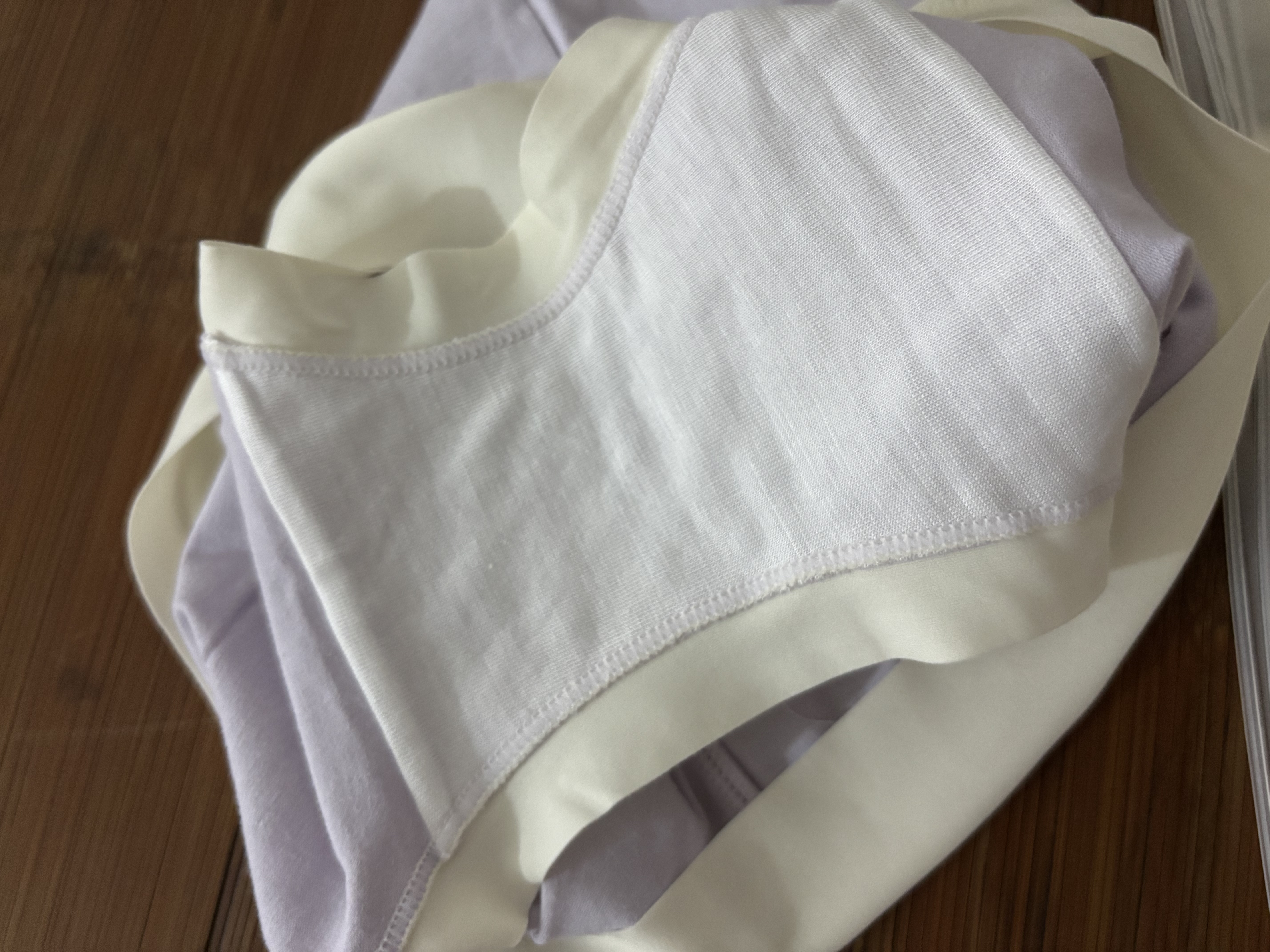 棉舒然内裤女士纯棉10A抗菌聚乳酸蚕丝加长底裆中高腰少女生三角裤头 实拍图