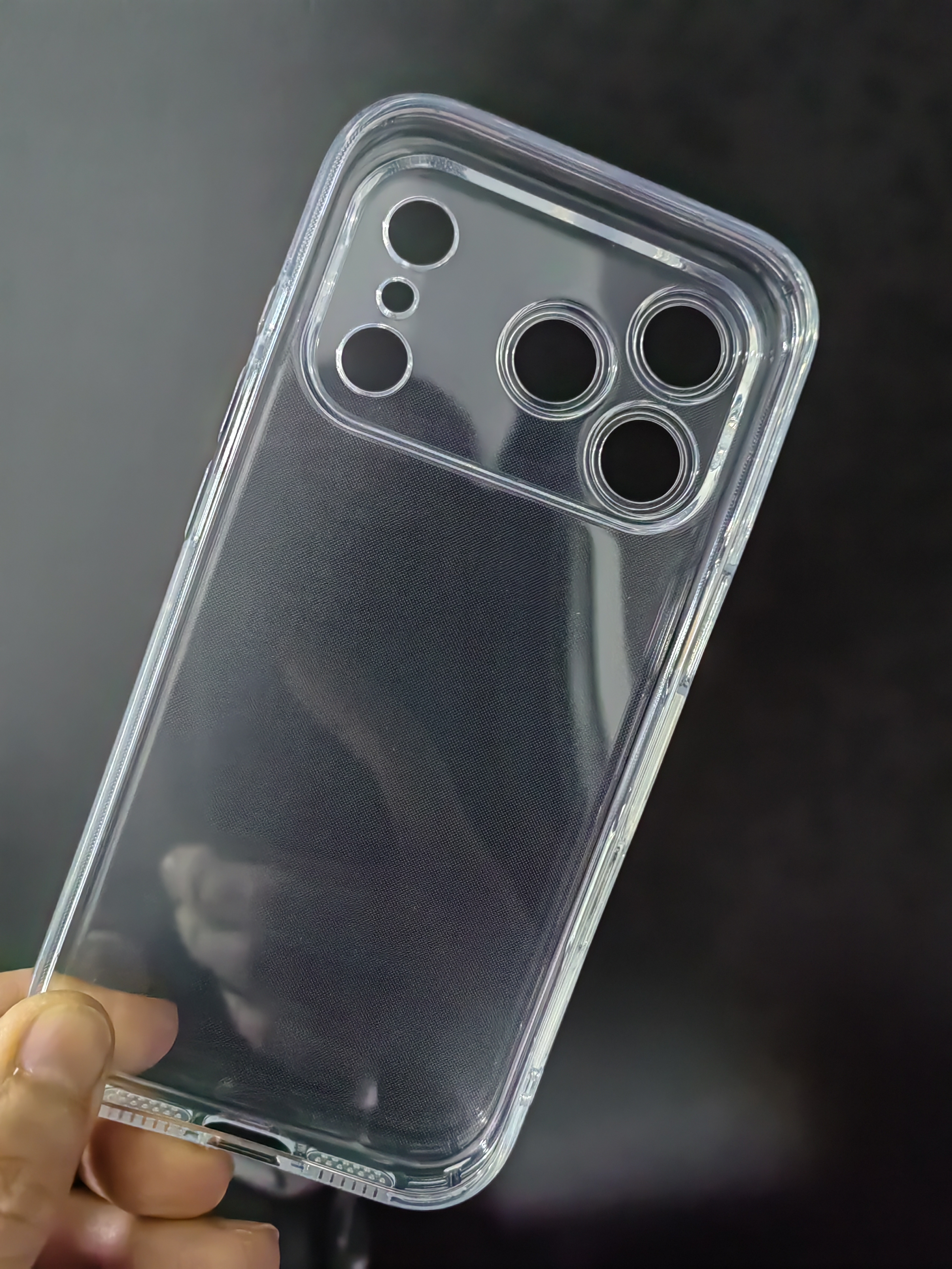品胜【相机键全包|气囊升级】适用iphone17Pro手机壳苹果17Pro保护套气囊防摔晶透抗黄耐磨简约保护壳 实拍图