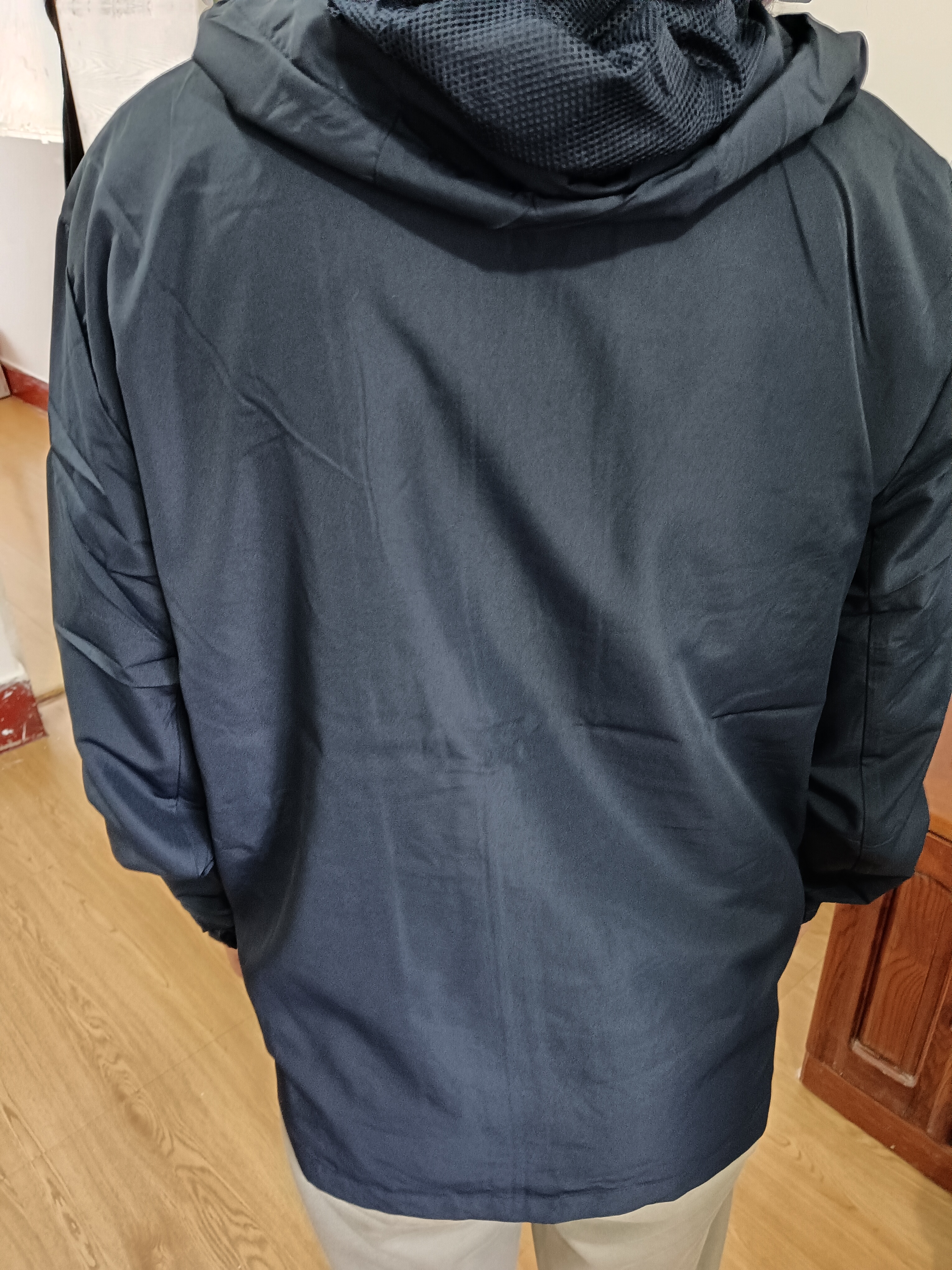 乔丹运动外套男秋季连帽防风衣男休闲夹克三防通勤户外冲锋软壳衣男 实拍图