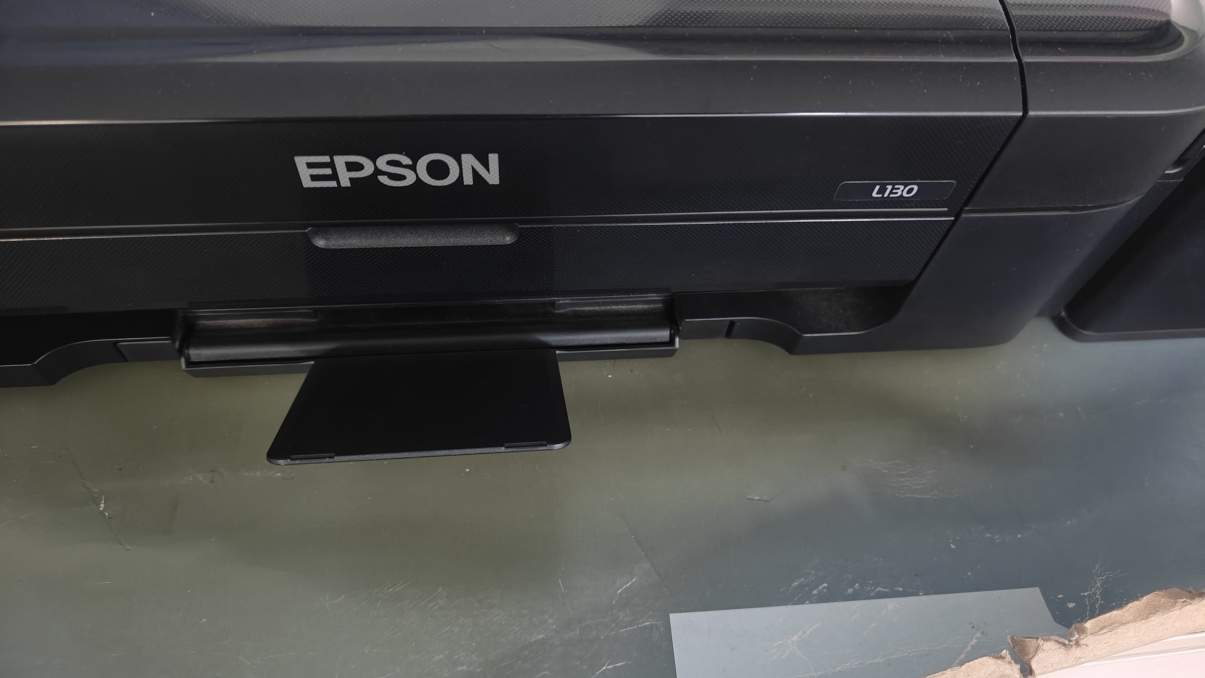 爱普生（EPSON）墨仓式彩色喷墨A4家用小型原装连供照片打印机 L130 黑色 实拍图