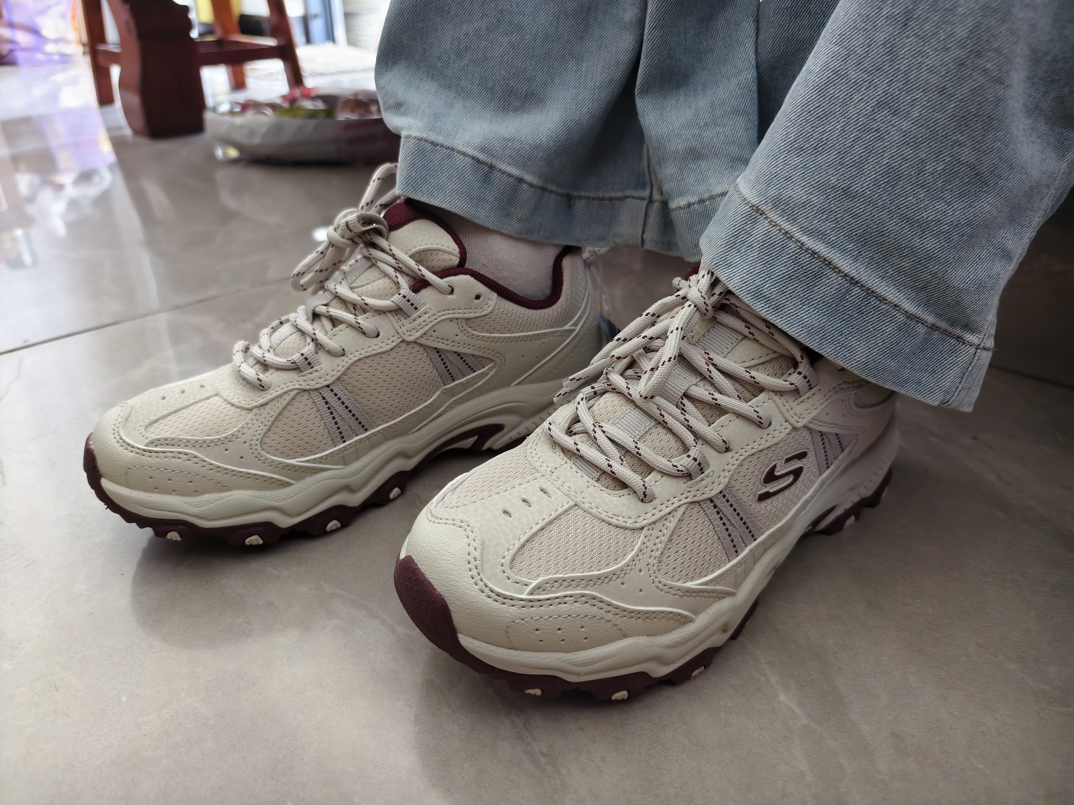 斯凯奇（Skechers）云野户外鞋女鞋秋季运动鞋软底防滑耐磨登山徒步鞋休闲鞋 实拍图