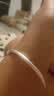 顺庆银楼古法银手镯哑光9999足银男女传承镯子饰品闭口素圈手镯送女友 古法20克60mm配证书 实拍图