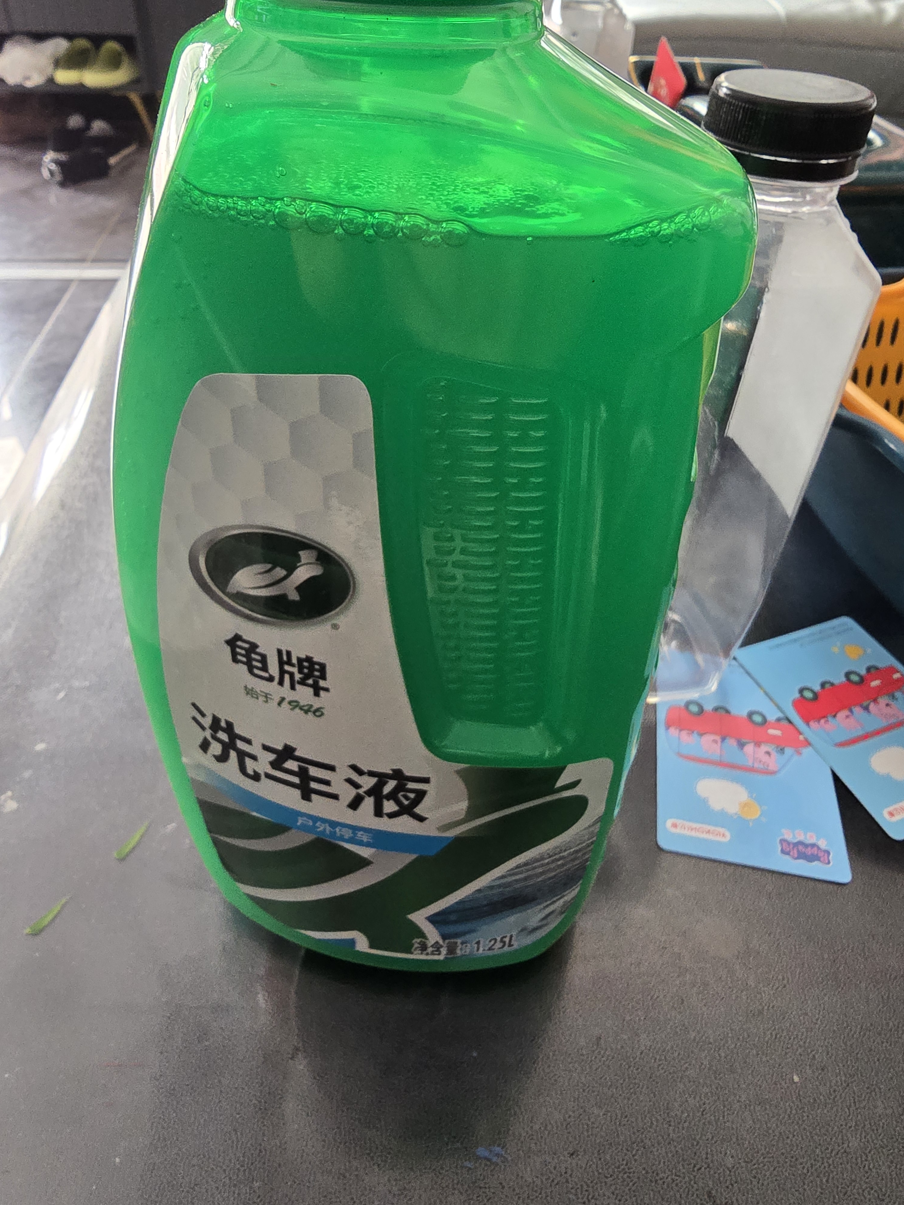 龟牌（Turtle Wax）硬壳盾洗车液1.25L洗车水蜡汽车强力去污清洁洗车泡沫液清洗剂 实拍图