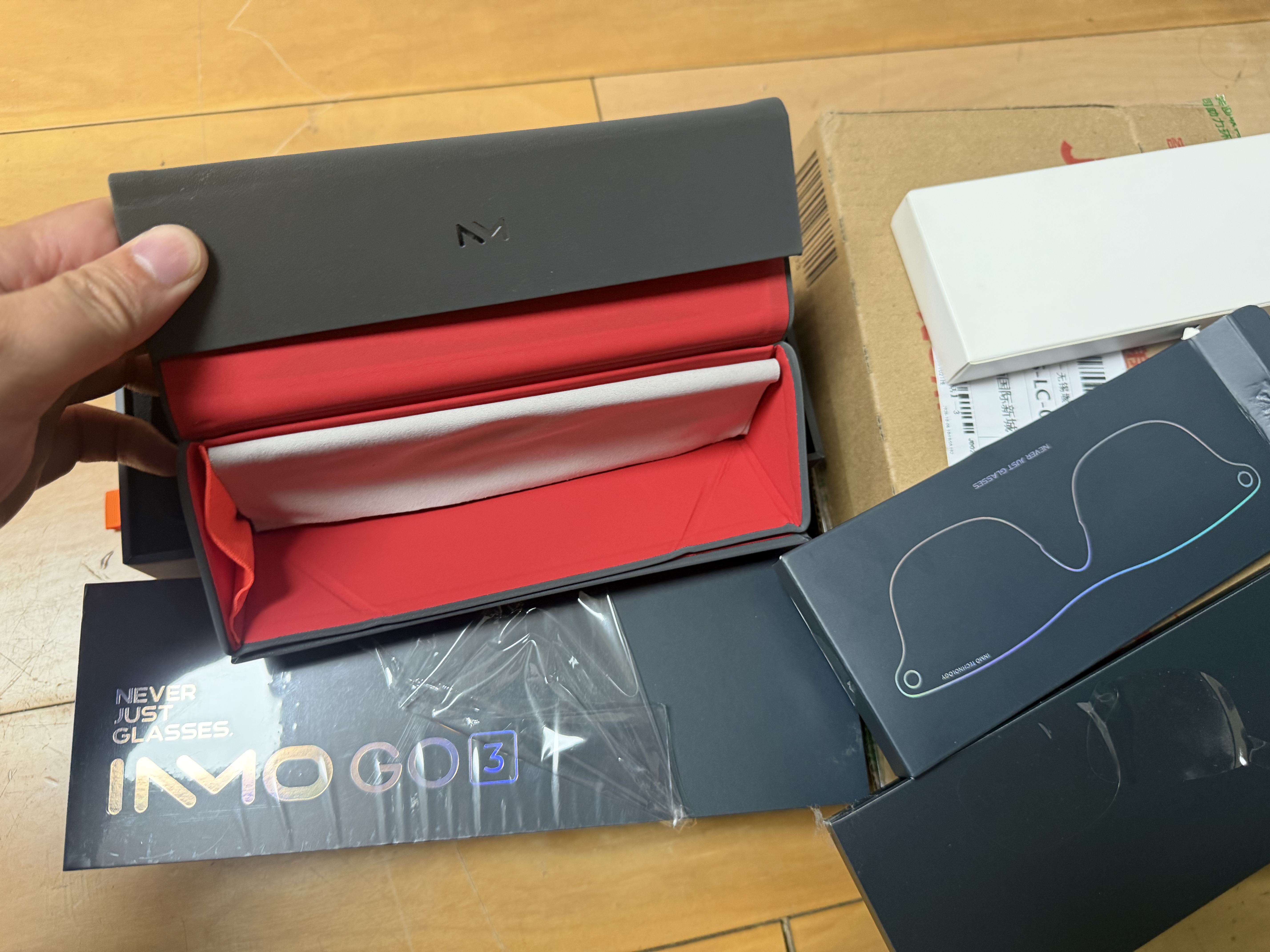 INMOGO3AR智能眼镜 AI眼镜翻译显示眼镜演讲提词器【限时赠音响】无限续航拍摄眼镜同声耳机影目翻译机 实拍图