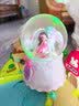 DEERC水晶球八音盒音乐盒摆件3-6儿童益智玩具女童7-14岁女孩生日礼物 浮云恋歌【内景旋转+自动飘雪+七彩灯+音乐+礼盒礼袋】 2026年火的玩具女孩水晶球摆件八音盒 实拍图