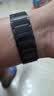 竞技者适于华为手表watch4/Pro表带watch3pro/GT5/GT6/GT7磁吸钛金属合金手表带男款高级46/48 【黑色】磁吸链式22mm通用 实拍图