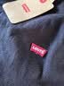 Levi's李维斯情侣同款美式复古简约休闲时尚宽松LOGO印花短袖T恤 黑色 002U3-0001 S 实拍图