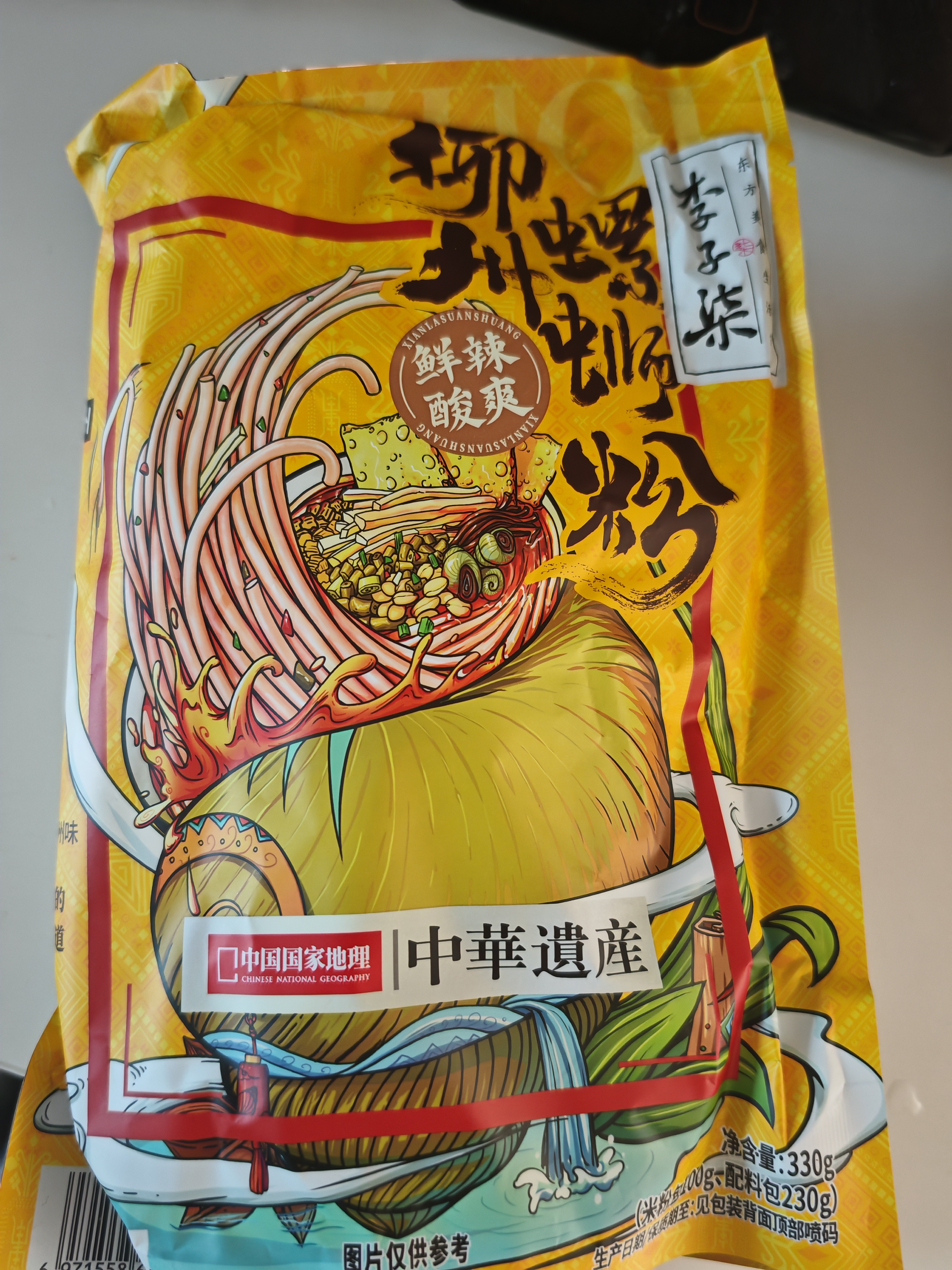 李子柒螺蛳粉330g*11袋(水煮型)广西柳州特产方便速食米粉米线夜宵零食 实拍图