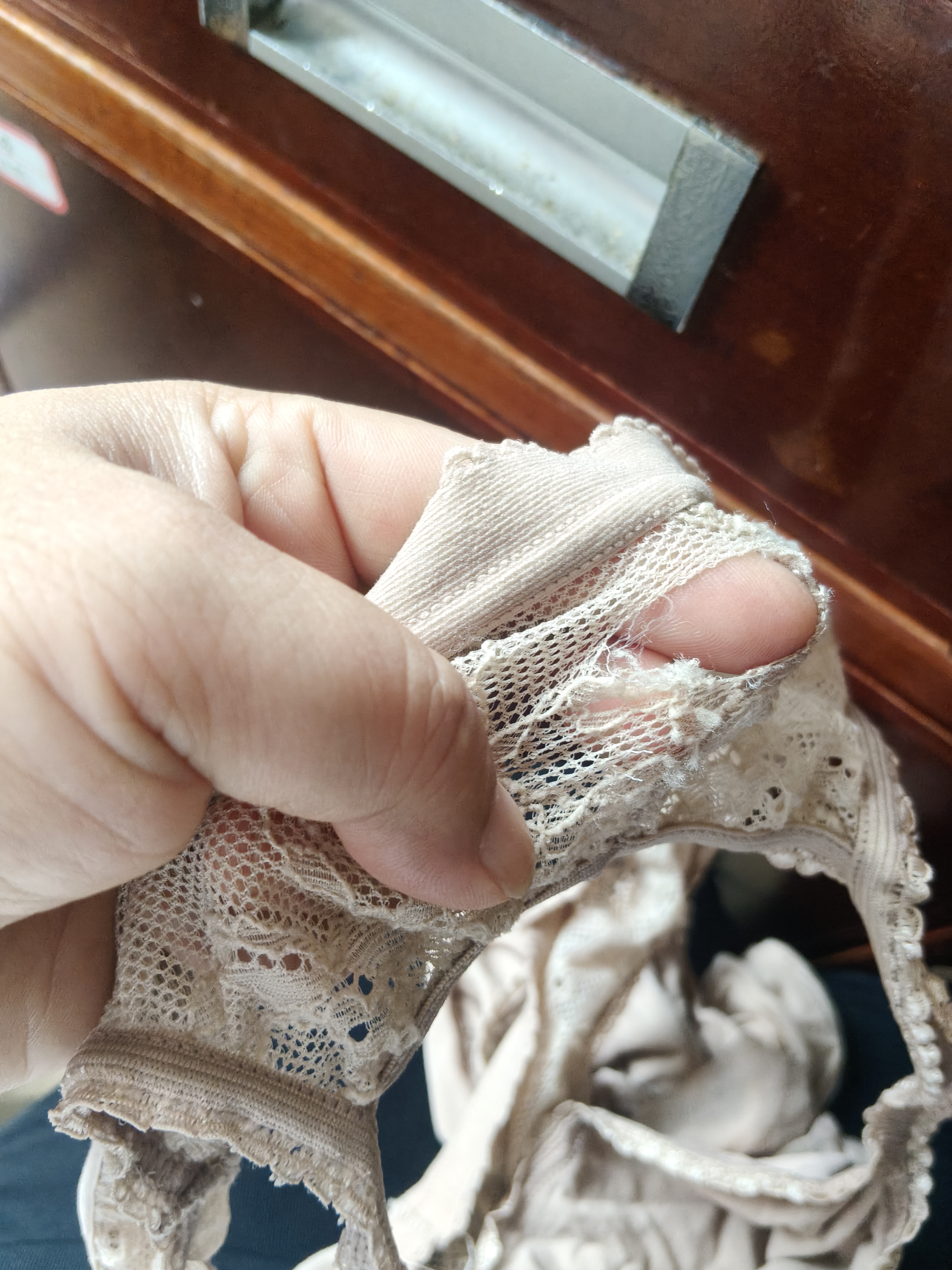 浪莎吊带丝袜女性感情趣诱惑黑丝超薄长筒过膝袜开裆蕾丝连裤袜 实拍图