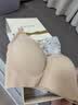 嫚熙（EMXEE）哺乳内衣孕妇文胸喂奶前开扣聚拢有型怀孕期胸罩 【柔肤色】经典聚拢款聚拢防下垂 M 实拍图