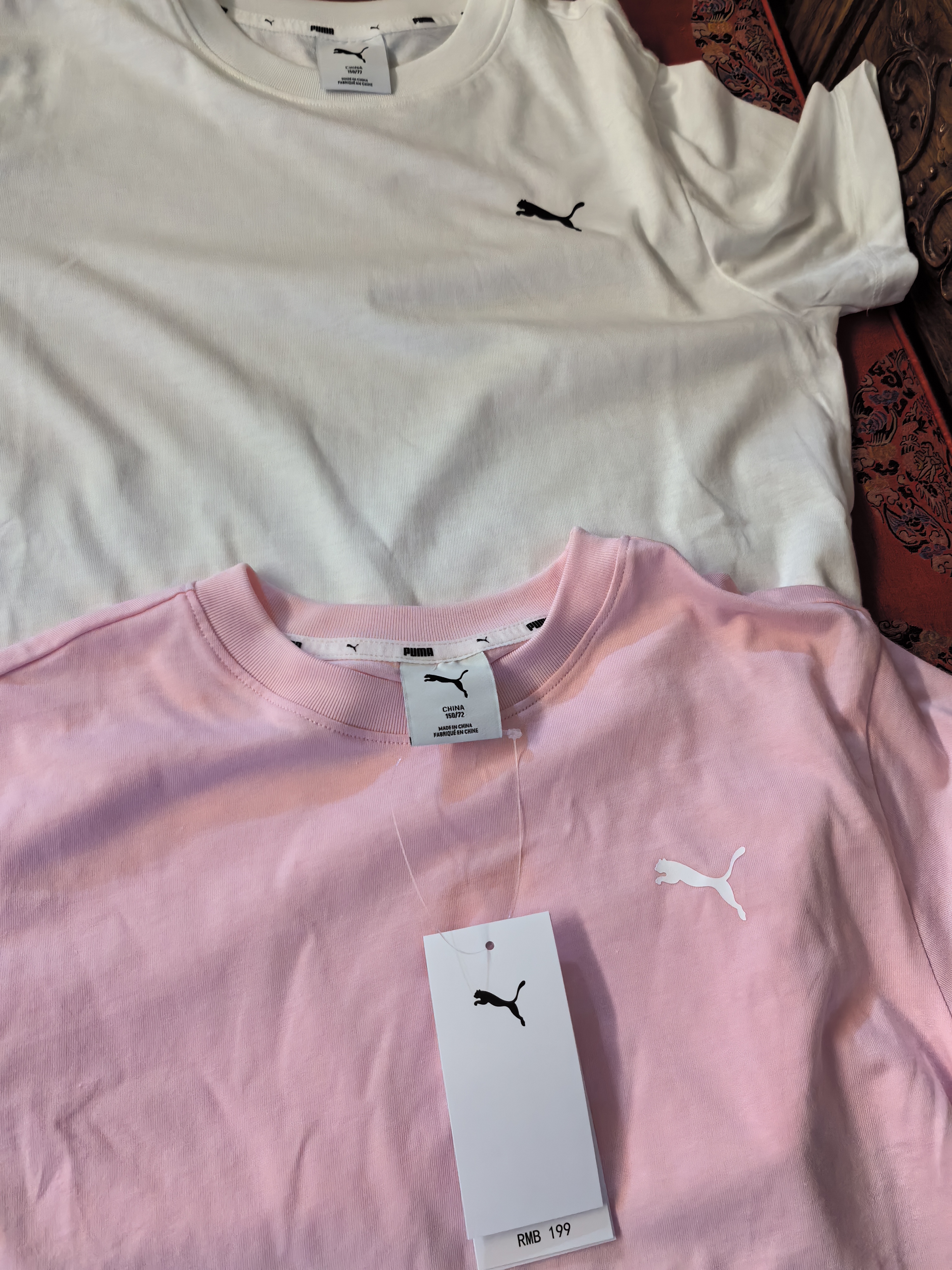 彪马PUMA 吸湿速干修身短袖Polo衫男女商务黑色运动上衣528700 L 实拍图