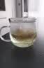富光花茶杯 男女士茶水分离杯子 双层办公泡茶玻璃杯带把高硼硅水杯 实拍图