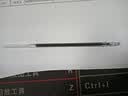 莫普按动中性笔笔芯替芯0.5mm50支签字笔芯学生速干子弹头碳素红水笔速干文具办公用品学生 子弹头100支-黑色 实拍图