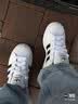 阿迪达斯adidas三叶草贝壳头SUPERSTARII男女休闲鞋 IH8659 42.5码 实拍图