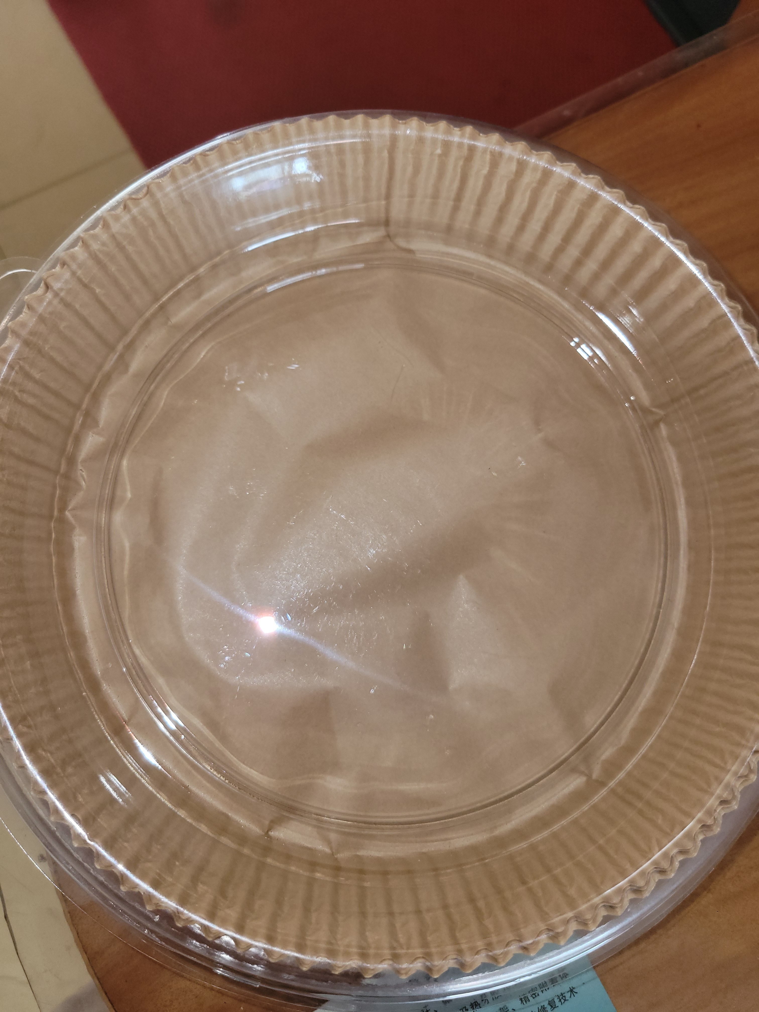 京东京造 空气炸锅专用纸 大号烤箱垫纸硅油纸 适用5L以上炸锅【120只】 实拍图
