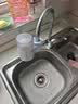 京东京造 水龙头净水器 过滤器 家用厨房自来水前置过滤器 可视化可清洗滤芯 1机4芯套装 实拍图