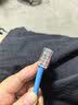 毕亚兹 六类千兆工程网线【0.51±0.02mm纯铜线芯】CAT6类非屏蔽双绞线 家装网络POE监控布线305米 实拍图
