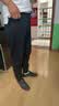 安踏男裤运动裤2026春秋季新款青少年休闲束脚长裤子男士宽松跑步卫裤 -3基础黑/单标【常规束脚-现货速发】 XL (180) 适合140-160斤 实拍图
