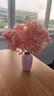 匠心绽放绣球大花束节日礼物天然干花真花家居装饰摆件插花礼物粉色20269 实拍图
