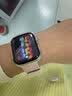 Apple/苹果/苹果 Watch S11 智能手表GPS款42毫米玫瑰金色铝金属表壳淡桃粉色运动型表带S/M MEUN4CH/B 实拍图
