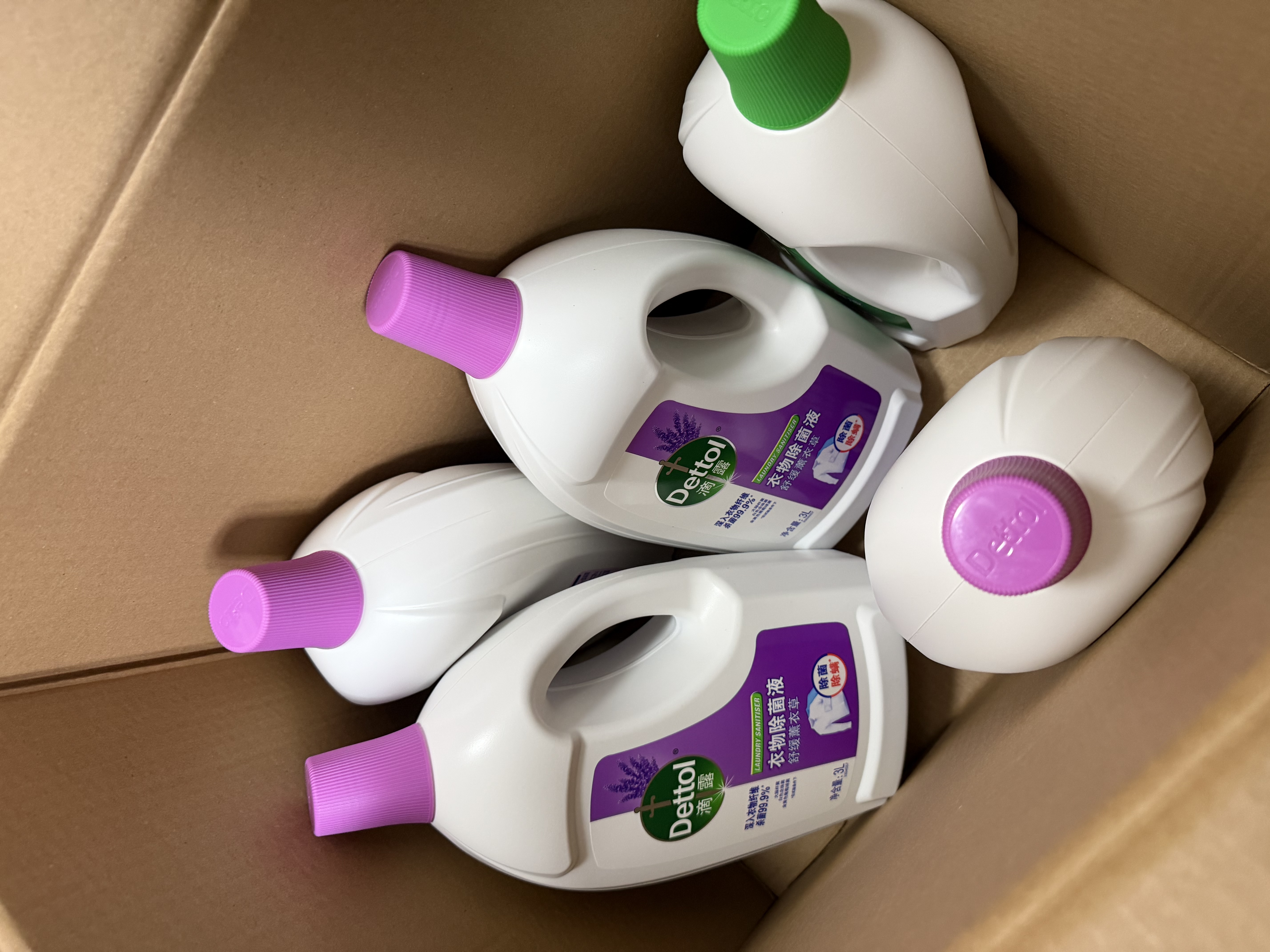 滴露（Dettol）衣物消毒液除菌薰衣草3L 衣服消毒水99.9%杀菌除螨内衣裤 实拍图