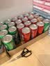 可口可乐（Coca-Cola）可乐*12+雪碧*8+芬达*4 有糖汽水 碳酸饮料  330ml*24罐 实拍图