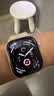 Apple/苹果/苹果 Watch S11 智能手表GPS款42毫米银色铝金属表壳雾紫色运动型表带S/M MEUT4CH/B 实拍图