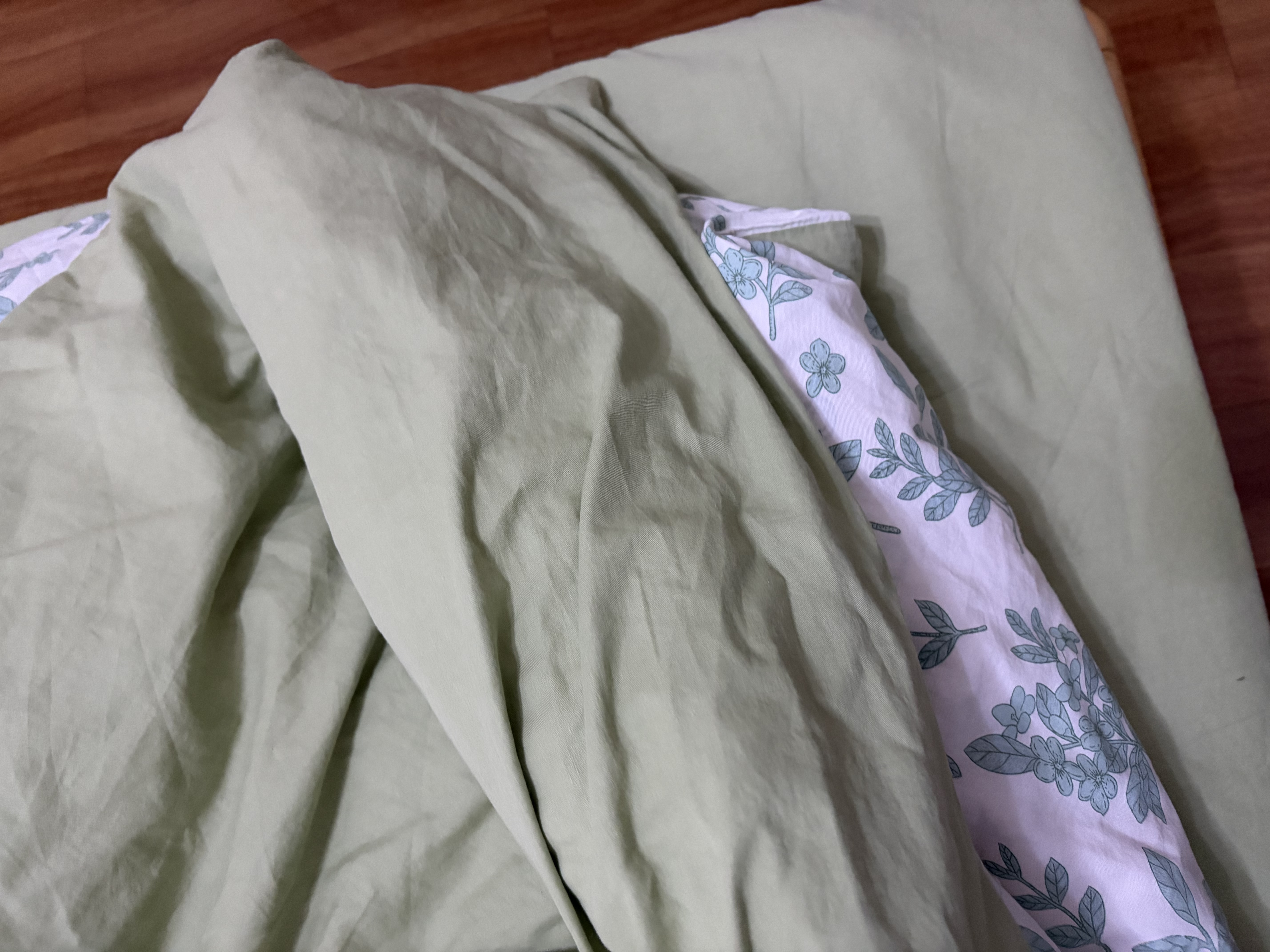 无印良品100%纯棉床上四件套1.5/1.8米床全棉床单被罩四件套被套200x230cm 实拍图